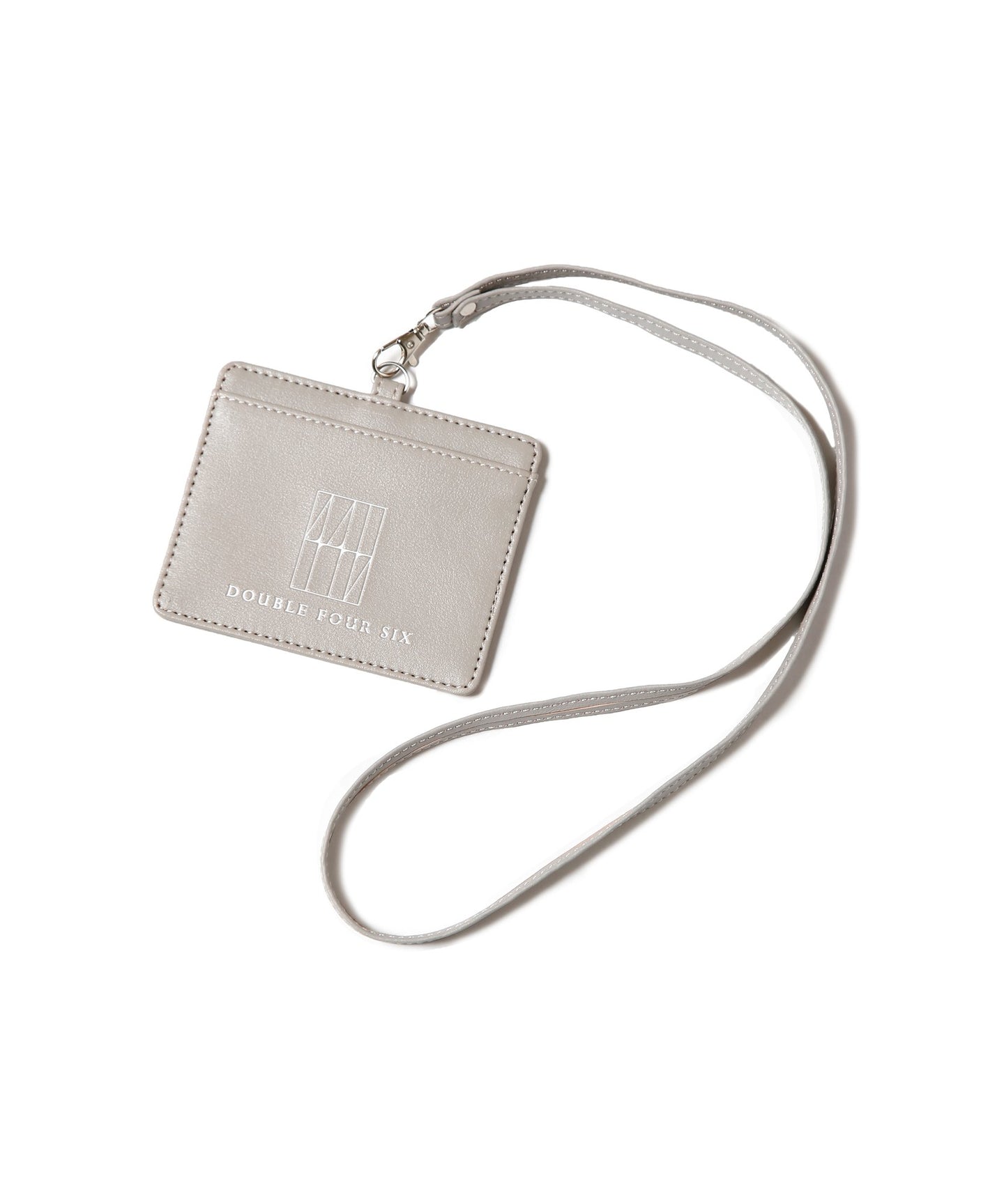 BasicLogo Pass Holder gray