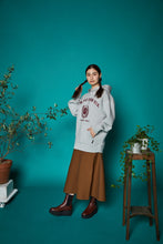 画像をギャラリービューアに読み込む, 【数量限定商品】446-DOUBLE FOUR SIX- College Print Hoodie Gray
