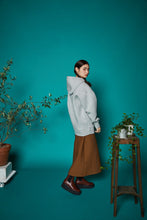画像をギャラリービューアに読み込む, 【数量限定商品】446-DOUBLE FOUR SIX- College Print Hoodie Gray
